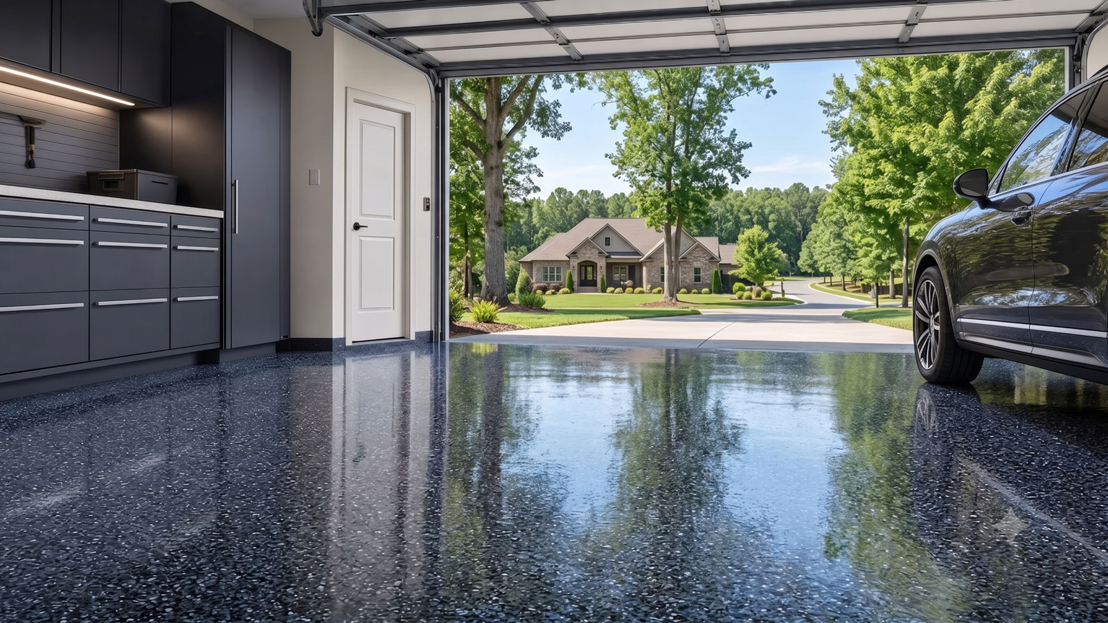 Garage Floor Coating in Ewing Township, NJ
